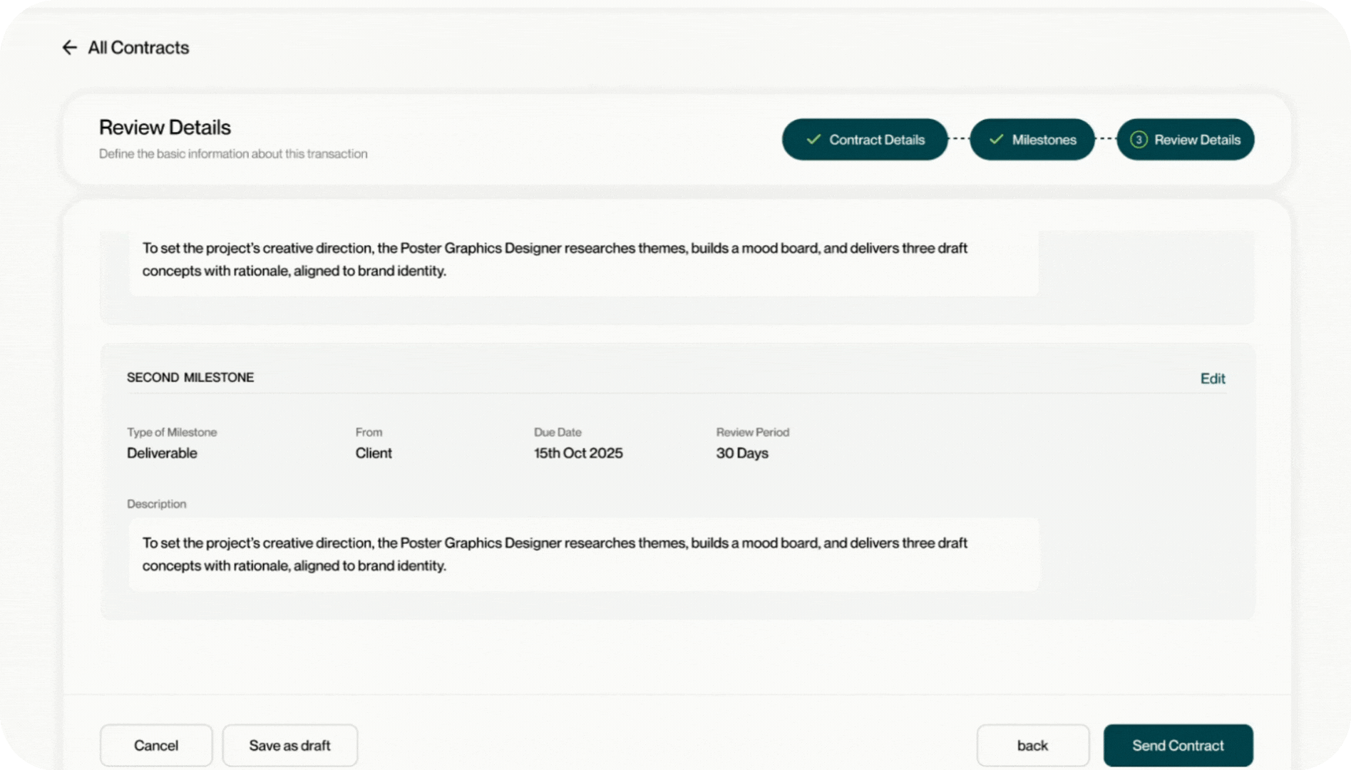 Transact on your terms Animation