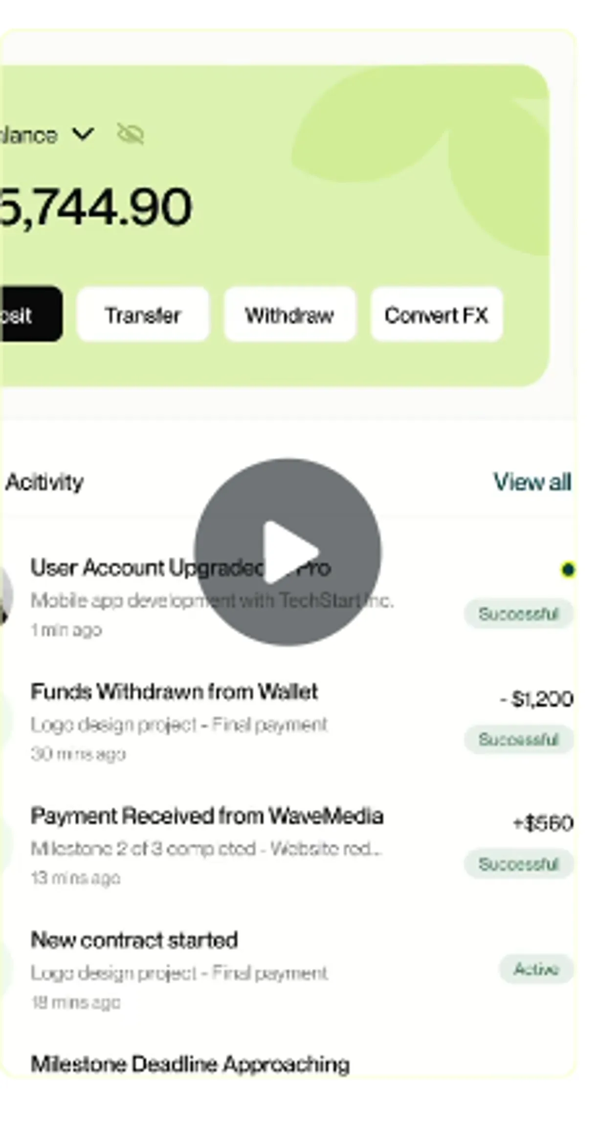 Transact on your terms Image